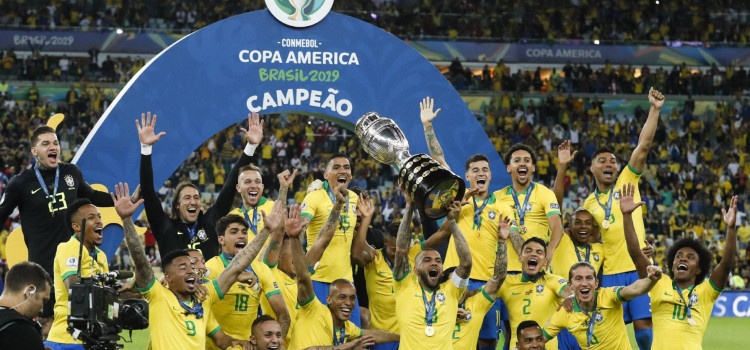 Brasil vence o Peru e é campeão da Copa América