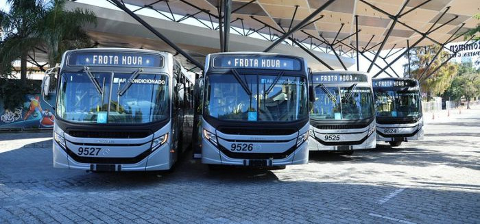 Blumenau recebe 18 novos ônibus