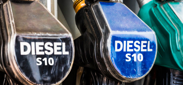 Preço diesel continua em alta e fecha março 12,77%