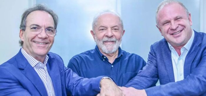 Décio Lima e Gelson Merisio oficializam aliança de Esquerda