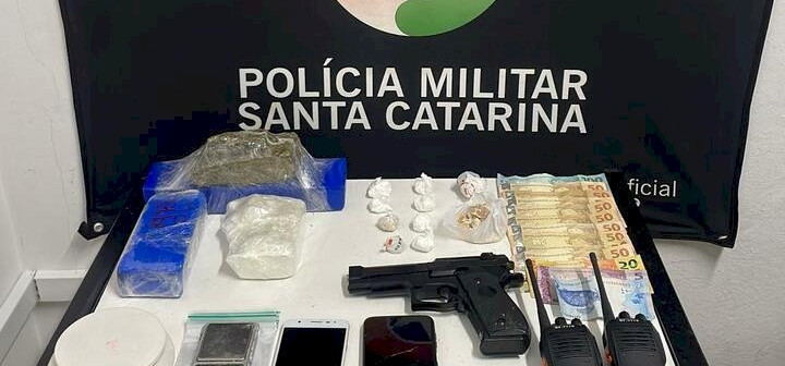 Homem é preso por tráfico de drogas em Brusque