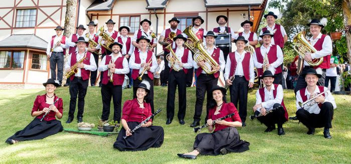 Banda Treml apresenta concerto de tradição centenária em Blumenau