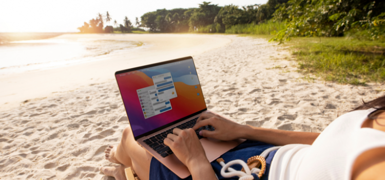 Litoral brasileiro vira paraíso para nômades digitais