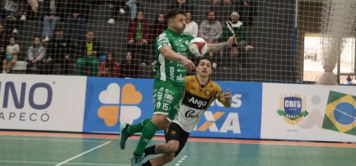 Veja como estão os clubes de SC no Brasileiro de Futsal