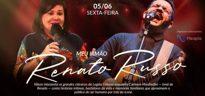 Irmã de Renato Russo revela histórias inéditas do cantor em Blumenau