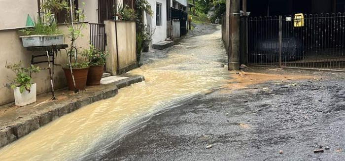 Chuva em Blumenau atinge metade da média do mês
