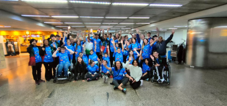  Blumenau participa das Paralimpíadas Escolares em São Paulo