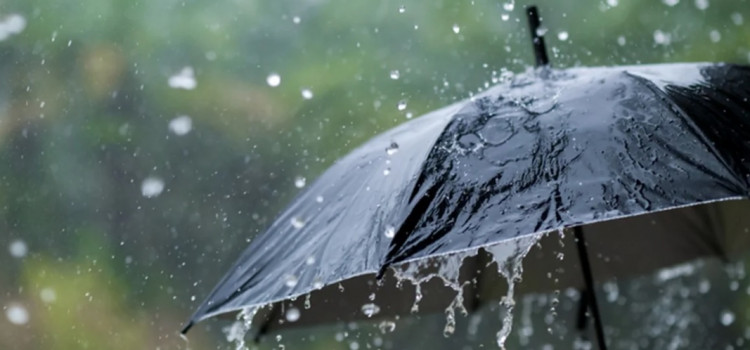 Semana começa chuvosa