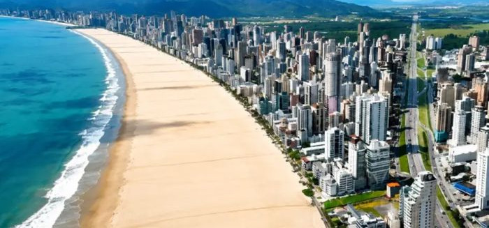 Itapema confirma alargamento da Meia Praia com entrega antes do verão