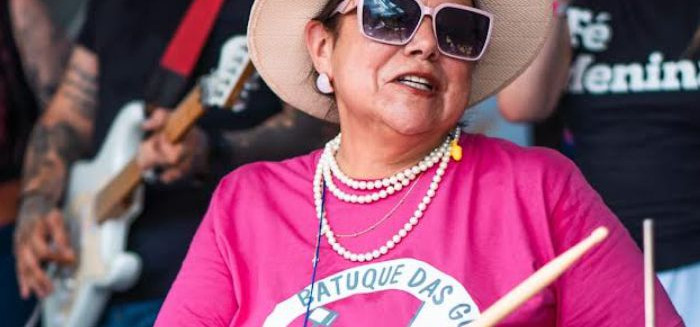 Batuque das Guria reúne mulheres e meninas bateristas