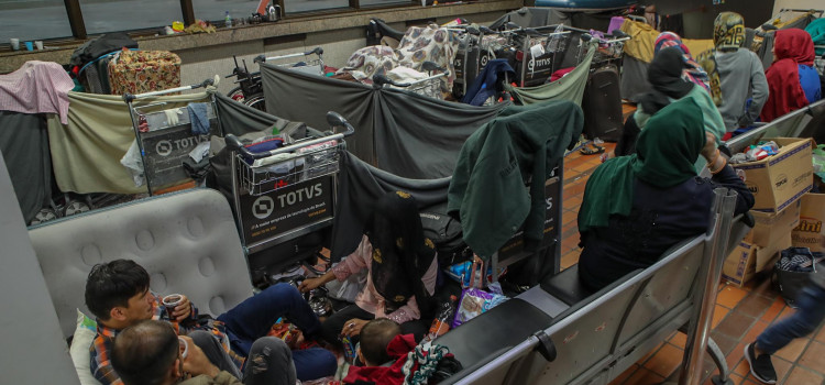 Refugiados no aeroporto de Guarulhos devem crescer mais de 130%