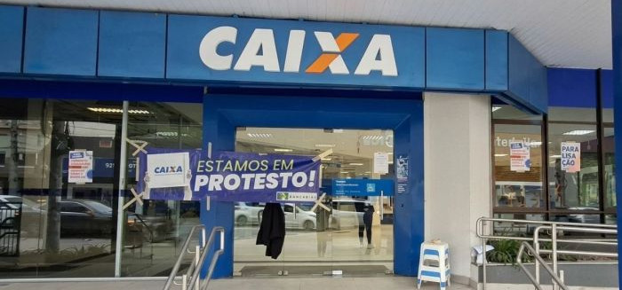 Paralisação bancária fecha 15 agências