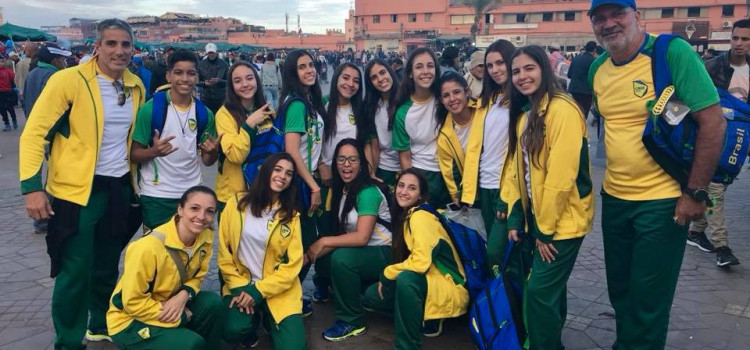 Estudantes brasileiros disputam Gymnasiade 2018 em Marrocos