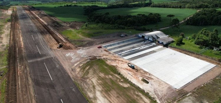 Rio Negrinho ganhará novo aeroporto revitalizado até o fim de 2026
