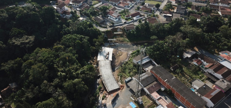 Nova ponte do Progresso tem laje concretada esta semana