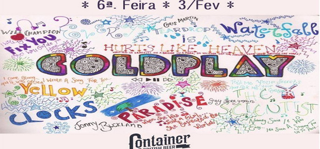 Container recebe a Coldplay Cover Brasil nesta sexta