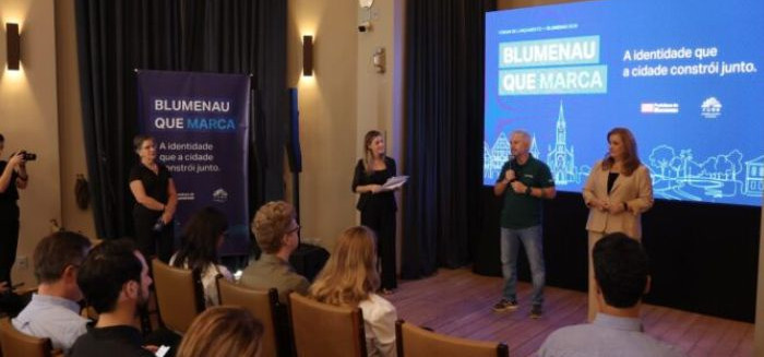 Prefeitura de Blumenau lança projeto para construir marca da cidade