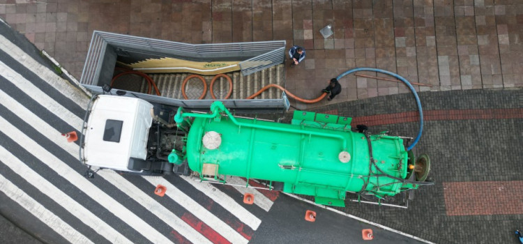 Túnel de pedestres da Sete de Setembro passa por manutenção