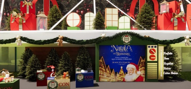 Natal traz desfiles natalinos à XV de Novembro