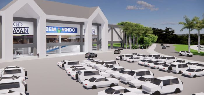 Novas imagens revelam como será a megaloja da Havan no Centro