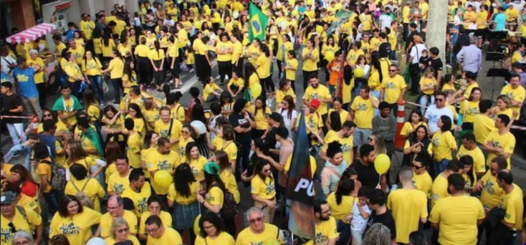 Marcha para Jesus acontece em Blumenau esse sábado