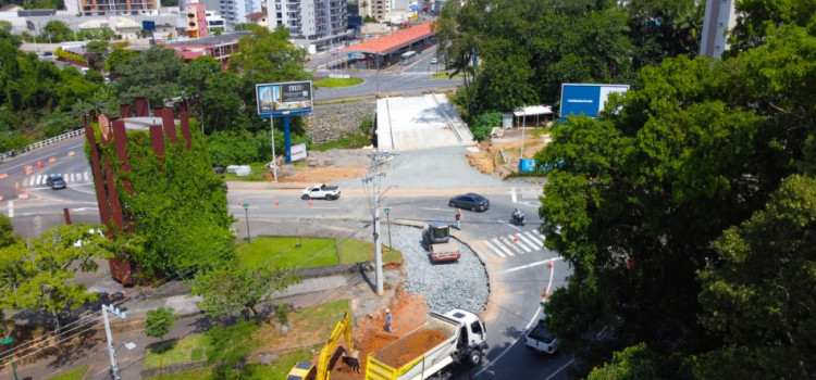 Avançam as obras para a nova Ponte da Rua 7 de Setembro