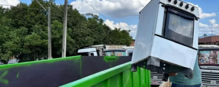 Ponto de descarte no Salto do Norte recolhe 35 toneladas de móveis em um mês