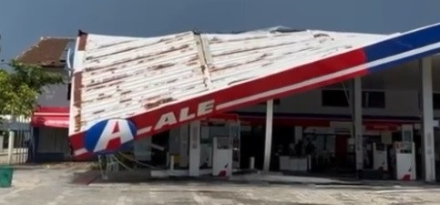 Temporal de Natal causa estragos em Pomerode