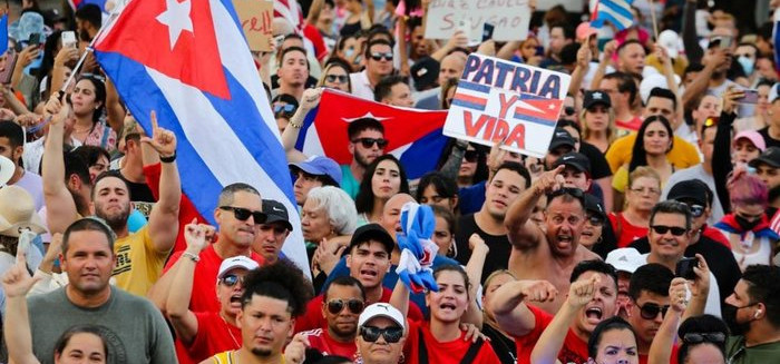Cuba teve os maiores protestos em décadas