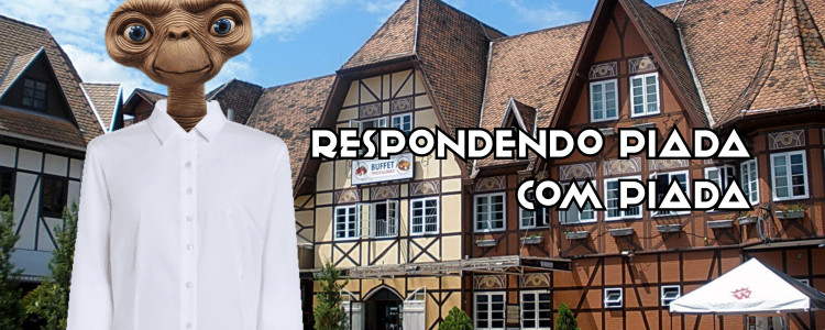 Criatura estranha chama Blumenau de nazista