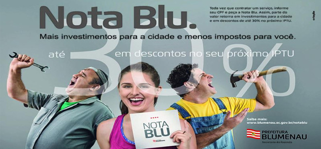 Nota Blu permite abatimento do IPTU às pessoas físicas e condomínios