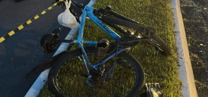 Acidente com ciclista mobiliza socorro na Itoupava Central