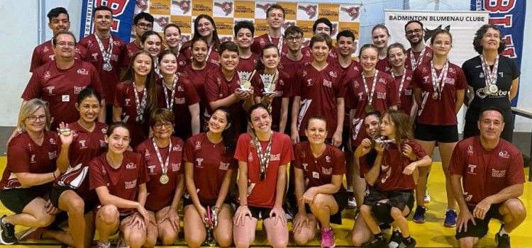 Badminton conquista 87 medalhas na 4ª Etapa do Estadual