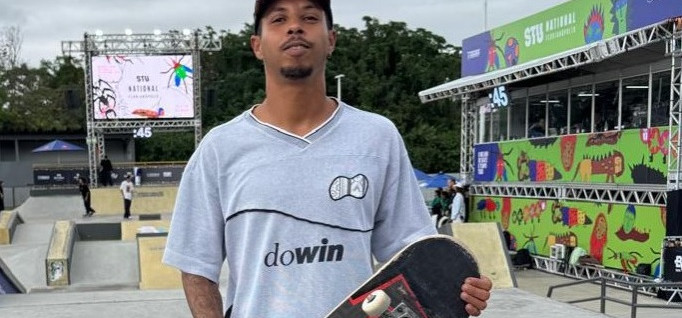 Blumenauense participa de nacional de skate