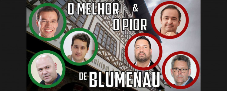 Avaliação dos principais secretários da Prefeitura de Blumenau 2024