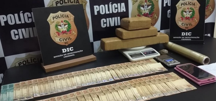 Polícia Civil prende traficante no Garcia