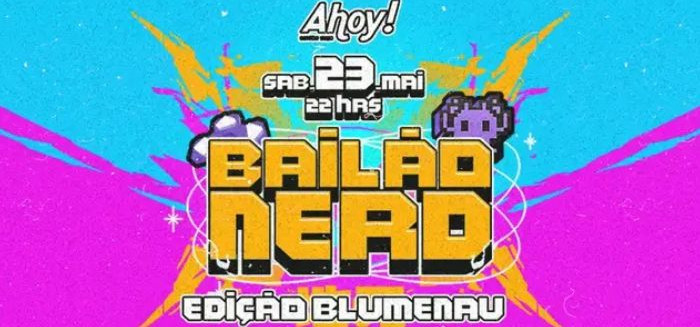Bailão Nerd volta a Blumenau com música geek e concurso de cosplay