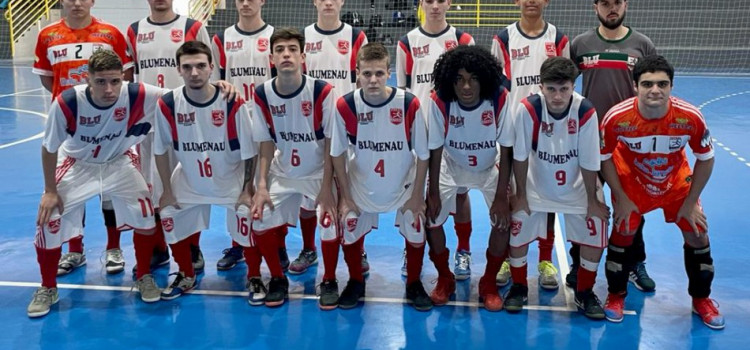 Futsal de Blumenau garante classificação nos Joguinhos Abertos