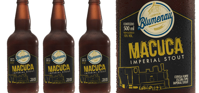 Cerveja Blumenau lança Imperial Stout chamada de Macuca