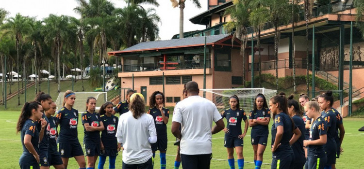 Luizão segue nos preparativos com a Seleção Feminina Sub-17