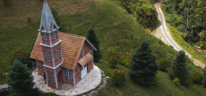 Como visitar a capela de conto de fadas em Benedito Novo