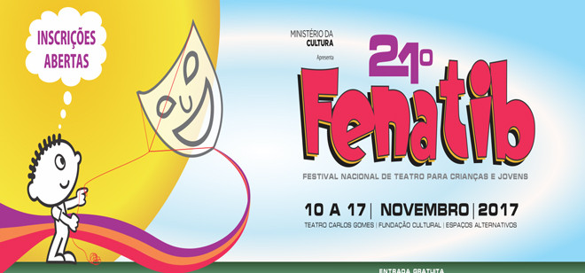 Fenatib recebe inscrições de grupos teatrais até dia 7 de junho