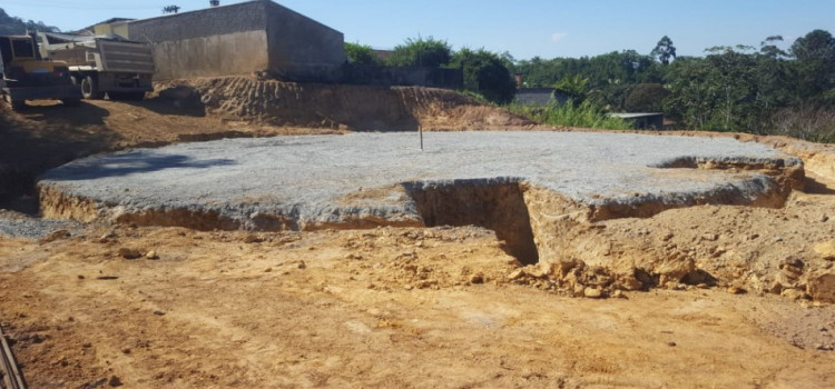 Samae avança nas obras do novo reservatório Itoupavazinha