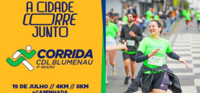 Corrida CDL abre inscrições e terá categoria inédita para crianças
