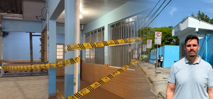 Defesa Civil interdita cozinha e salas de escola