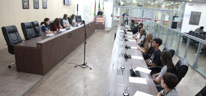 Câmara Mirim aprova propostas sobre saúde, educação e tecnologia