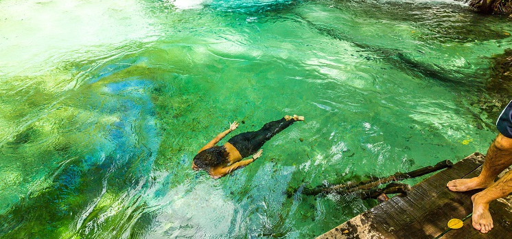 Águas para mergulhar e flutuar pelo Brasil