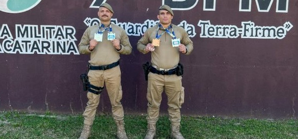 Dois policiais do 7º BPM são campeões em Jiu-Jitsu