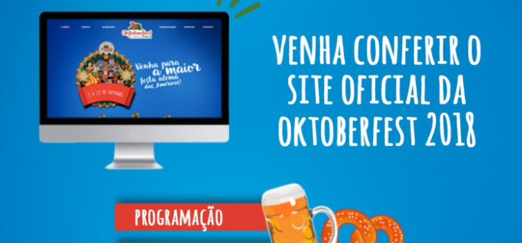 Site oficial da 36ª Oktoberfest Blumenau está no ar