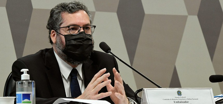 Ernesto Araújo presta depoimento à CPI da Pandemia amanhã